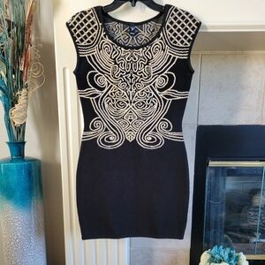 Windsor Black/Gold Dress